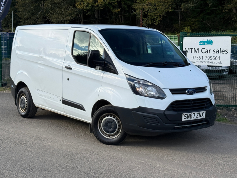 2017 Ford Transit Custom 2.0 Tdci 270 Panel Van 5dr Diesel Manual L1 H1 (157 G/km, 104 Bhp) in White — image 1