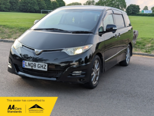 2008 Toyota Estima Aeras S Package in Black — image 4