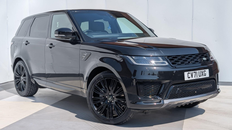 2021 Land Rover Range Rover Sport 3.0 D300 Mhev Hse Silver Auto 4WD Euro 6 (s/s) 5dr in Black — image 1