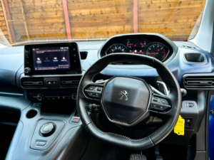 2022 Peugeot Rifter L2 Lwb 5 SEAT Auto Wheelchair Accessible Disabled Access Vehicle Wav in Blue — image 2