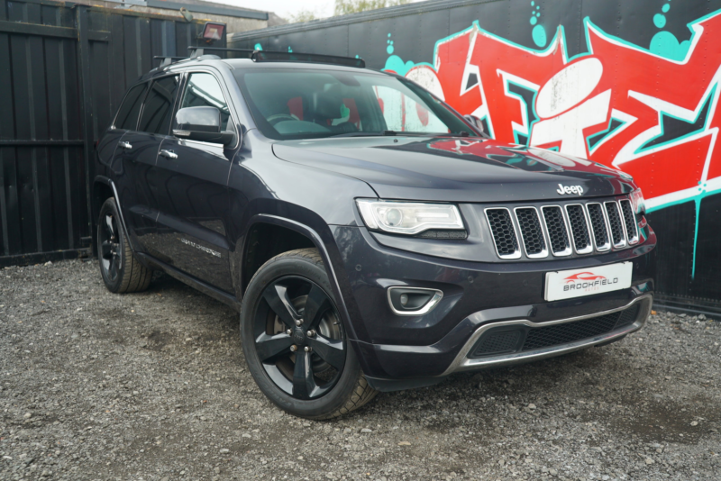 2013 Jeep Grand Cherokee 3.0 V6 Crd Overland SUV 5dr Diesel Auto 4WD Euro 5 (247 Bhp) in Grey — image 1