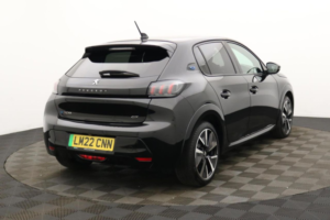 2022 Peugeot E-208 50kwh Gt Hatchback 5dr Electric Auto (7kw Charger) (136 Ps) in Black — image 5