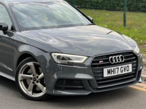 2017 Audi S3 2.0 Tfsi Black Edition S Tronic Quattro Euro 6 (s/s) 3dr in Grey — image 3