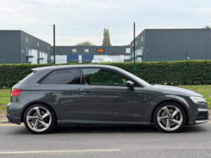 2017 Audi S3 2.0 Tfsi Black Edition S Tronic Quattro Euro 6 (s/s) 3dr in Grey — image 5