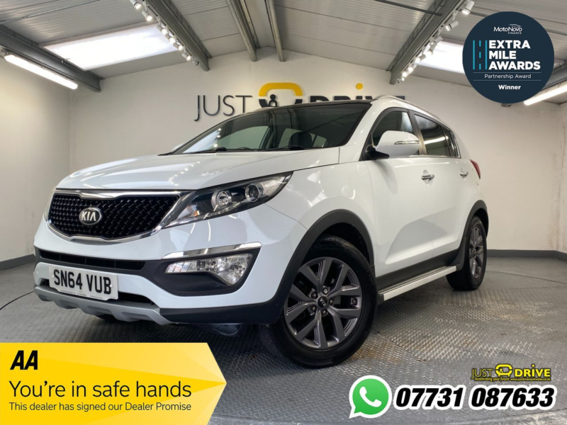 2014 Kia Sportage 1.6 Gdi Ecodynamics 2 SUV 5dr Petrol Manual 2WD Euro 5 (s/s) (133 Bhp) in White — image 1