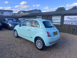 2015 Fiat 500 1.2 Lounge Euro 6 (s/s) 3dr in Green — image 5
