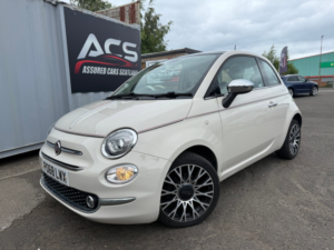2018 Fiat 500 1.2 Collezione Fall Hatchback 3dr Petrol Manual Euro 6 (s/s) (69 Bhp) in Grey — image 2