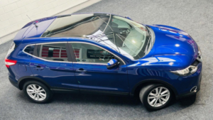 2014 Nissan Qashqai 1.2 Dig-T Acenta Premium 2WD Euro 5 (s/s) 5dr in Blue — image 2
