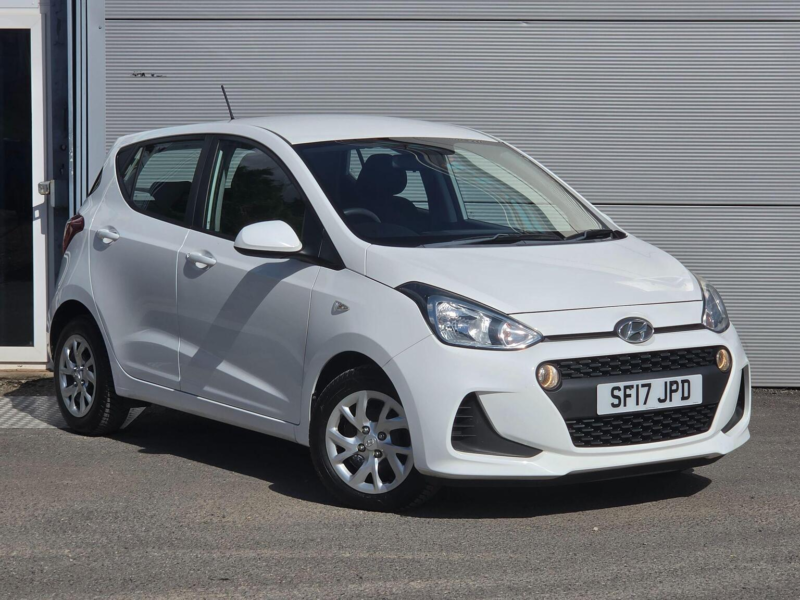 2017 Hyundai I10 1.0 Se Euro 6 5dr in White — image 1