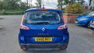 2010 Renault Scenic 1.6 Vvt Dynamique Tomtom in Blue — image 5