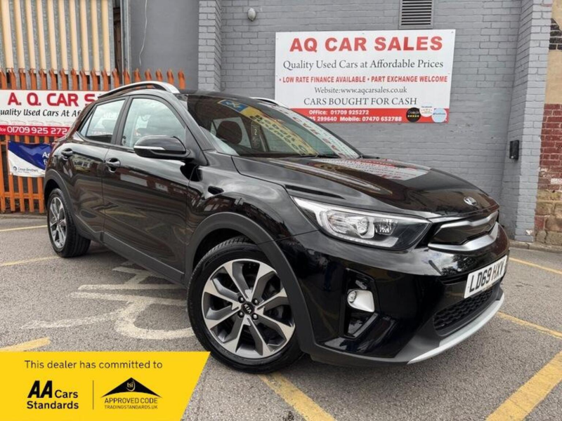 2019 Kia Stonic 1.0 T-Gdi 2 Euro 6 (s/s) 5dr in Black — image 1