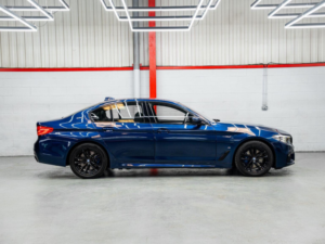 2019 BMW 5 Series 2.0 530e 9.2kwh M Sport Auto Euro 6 (s/s) 4dr in Blue — image 2