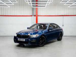 2019 BMW 5 Series 2.0 530e 9.2kwh M Sport Auto Euro 6 (s/s) 4dr in Blue — image 6
