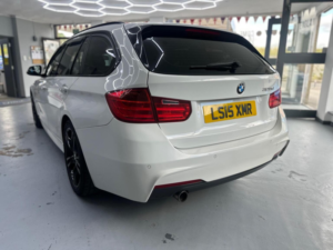 2015 BMW 3 Series 2.0 320d M Sport Touring Euro 5 (s/s) 5dr in White — image 6