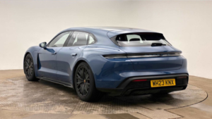 2023 Porsche Taycan Performance Plus 93.4kwh Gts Sport Turismo 5dr Electric Auto 4WD (11kw Charger) (598 Ps) in Blue — image 4