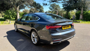2021 Audi A5 2.0 Tdi 35 Sport Sportback S Tronic Euro 6 (s/s) 5dr in Grey — image 2