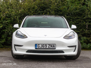 2019 Tesla Model 3 (dual Motor) Long Range Auto 4wde 4dr in White — image 2