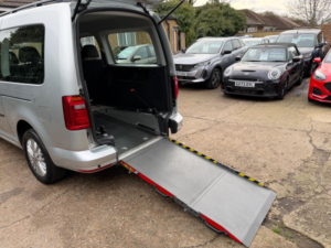 2020 Volkswagen Caddy Maxi 5 St Automatic C20 Life Tdi Wheel Chair Aadapted in Silver — image 3