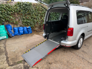 2020 Volkswagen Caddy Maxi 5 St Automatic C20 Life Tdi Wheel Chair Aadapted in Silver — image 5