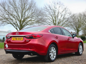 2015 Mazda Mazda6 2.2 Skyactiv-D Se-L Nav Auto Euro 6 (s/s) 4dr in Red — image 6