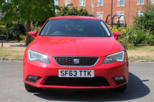 2013 SEAT Leon 1.6 Tdi Cr Se Euro 5 (s/s) 5dr in Red — image 2