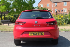 2013 SEAT Leon 1.6 Tdi Cr Se Euro 5 (s/s) 5dr in Red — image 5
