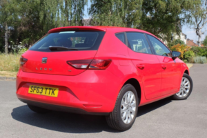 2013 SEAT Leon 1.6 Tdi Cr Se Euro 5 (s/s) 5dr in Red — image 6