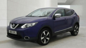 2015 Nissan Qashqai 1.5 Dci N-Tec 2WD Euro 6 (s/s) 5dr in Blue — image 3