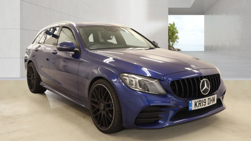 2019 Mercedes-Benz C Class 2.0 C300d Amg Line in Blue — image 1