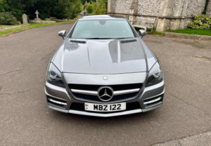 2015 Mercedes-Benz Slk 1.8 Slk200 Amg Sport G-Tronic+ Euro 5 (s/s) 2dr in Silver — image 2