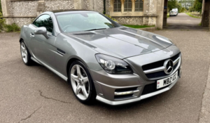 2015 Mercedes-Benz Slk 1.8 Slk200 Amg Sport G-Tronic+ Euro 5 (s/s) 2dr in Silver — image 6
