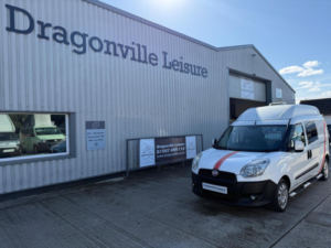 2013 Fiat Doblo 2 Berth Day Camper Van in White — image 3