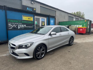 2018 Mercedes-Benz Cla 2.1 Cla220d Sport Coupe 7g-Dct Euro 6 (s/s) 4dr in Silver — image 2