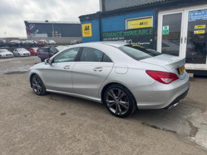 2018 Mercedes-Benz Cla 2.1 Cla220d Sport Coupe 7g-Dct Euro 6 (s/s) 4dr in Silver — image 4