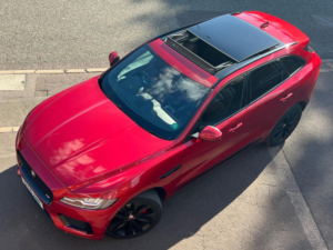 2016 Jaguar F-Pace 3.0 D300 V6 S Auto AWD Euro 6 (s/s) 5dr in Red — image 4