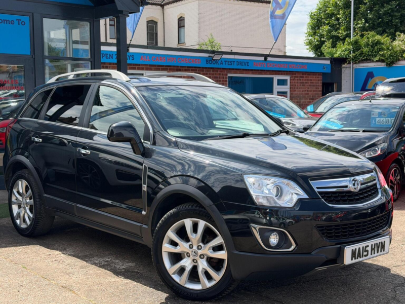 2015 Vauxhall Antara 2.2 Cdti Se Auto 4WD Euro 5 5dr (snav) in Black — image 1