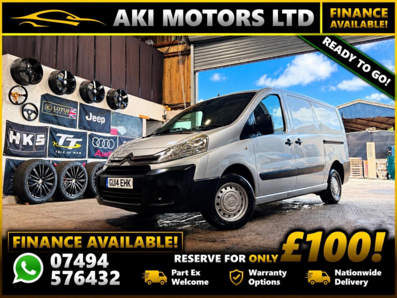 2014 Citroen Dispatch 2.0 1200 Hdi Enterprise Fwd L2 H1 5dr in Silver — image 1