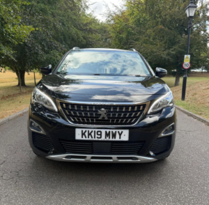2019 Peugeot 3008 1.2 Puretech Allure Eat Euro 6 (s/s) 5dr in Black — image 3
