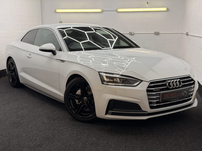 2017 Audi A5 2.0 Tdi S Line in White — image 1