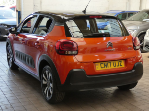 2017 Citroen C3 1.2 Puretech Feel Hatchback 5dr Petrol Manual Euro 6 (s/s) (110 Ps) in Orange — image 4