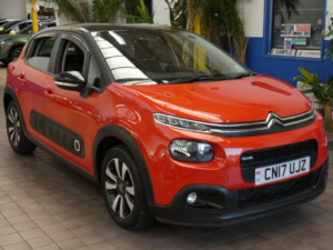 2017 Citroen C3 1.2 Puretech Feel Hatchback 5dr Petrol Manual Euro 6 (s/s) (110 Ps) in Orange — image 5