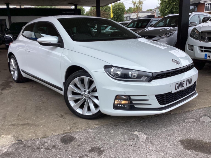 2016 Volkswagen Scirocco 2.0 Tsi Bluemotion Tech Gt DSG Euro 6 (s/s) 3dr in White — image 1