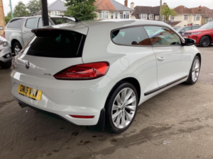 2016 Volkswagen Scirocco 2.0 Tsi Bluemotion Tech Gt DSG Euro 6 (s/s) 3dr in White — image 5