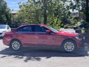 2016 Mercedes-Benz C Class 2.0 C200 Se Saloon 4dr Petrol Manual Euro 6 (s/s) (184 Ps) ( Hyacinth Red ) in Red — image 6