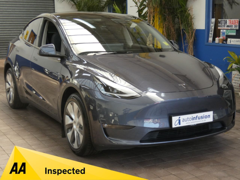2022 Tesla Model Y (dual Motor) Long Range SUV 5dr Electric Auto 4wde (384 Bhp) in Grey — image 1