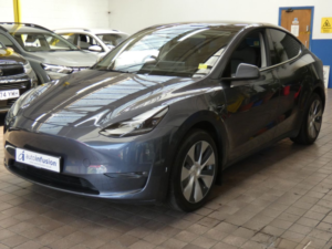 2022 Tesla Model Y (dual Motor) Long Range SUV 5dr Electric Auto 4wde (384 Bhp) in Grey — image 3