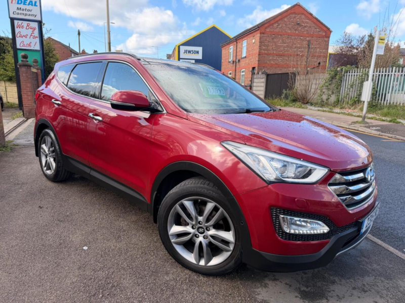 2014 Hyundai Santa Fe 2.2 Crdi Premium Se Auto 4WD Euro 5 5dr (7 Seat) in Red — image 1