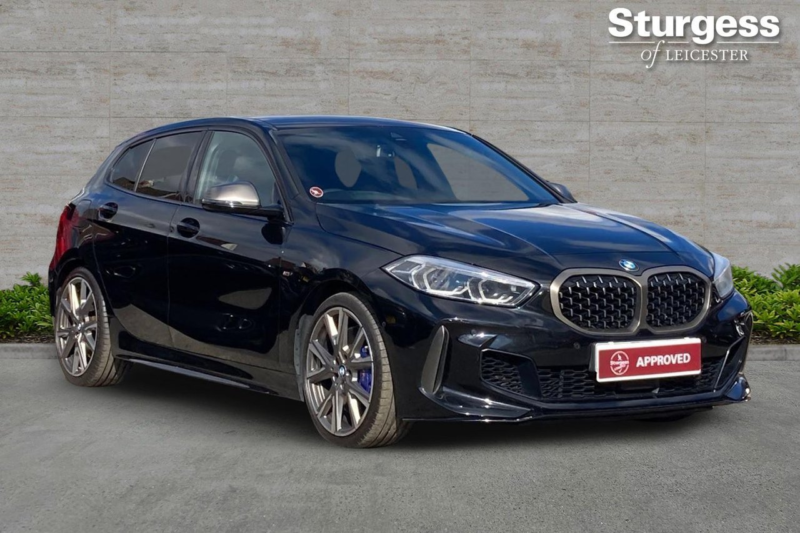 2019 BMW 1 Series 2.0 M135i Auto Xdrive Euro 6 (s/s) 5dr in Black — image 1
