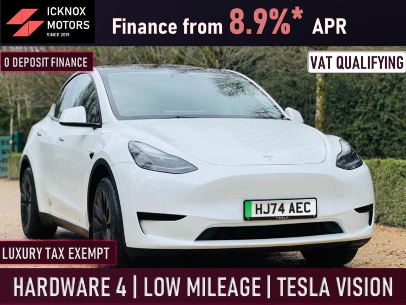 2024 Tesla Model Y Auto Rwd 5dr in White — image 1