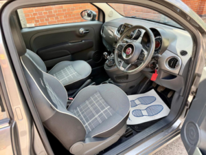 2016 Fiat 500 1.2 Lounge Euro 6 (s/s) 3dr in Grey — image 4